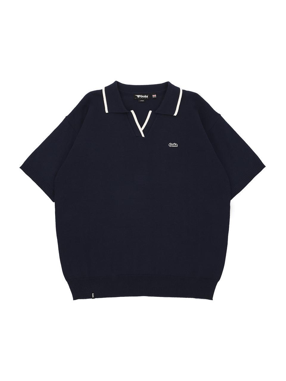 ESSENTIAL PULL OVER KNIT [NAVY]