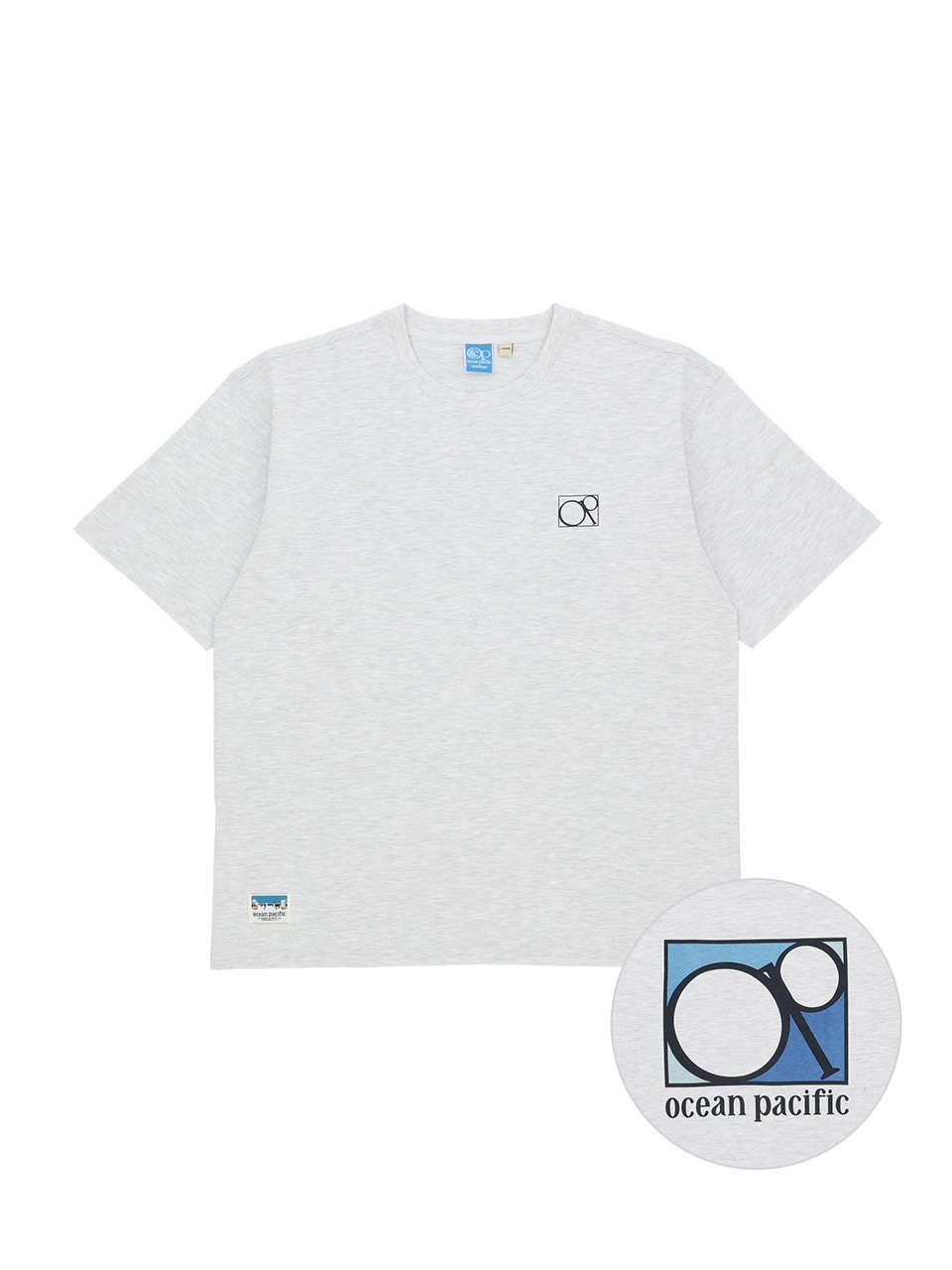 OCEAN STAINED GLASS LOGO T-SHIRT [4 COLOR]
