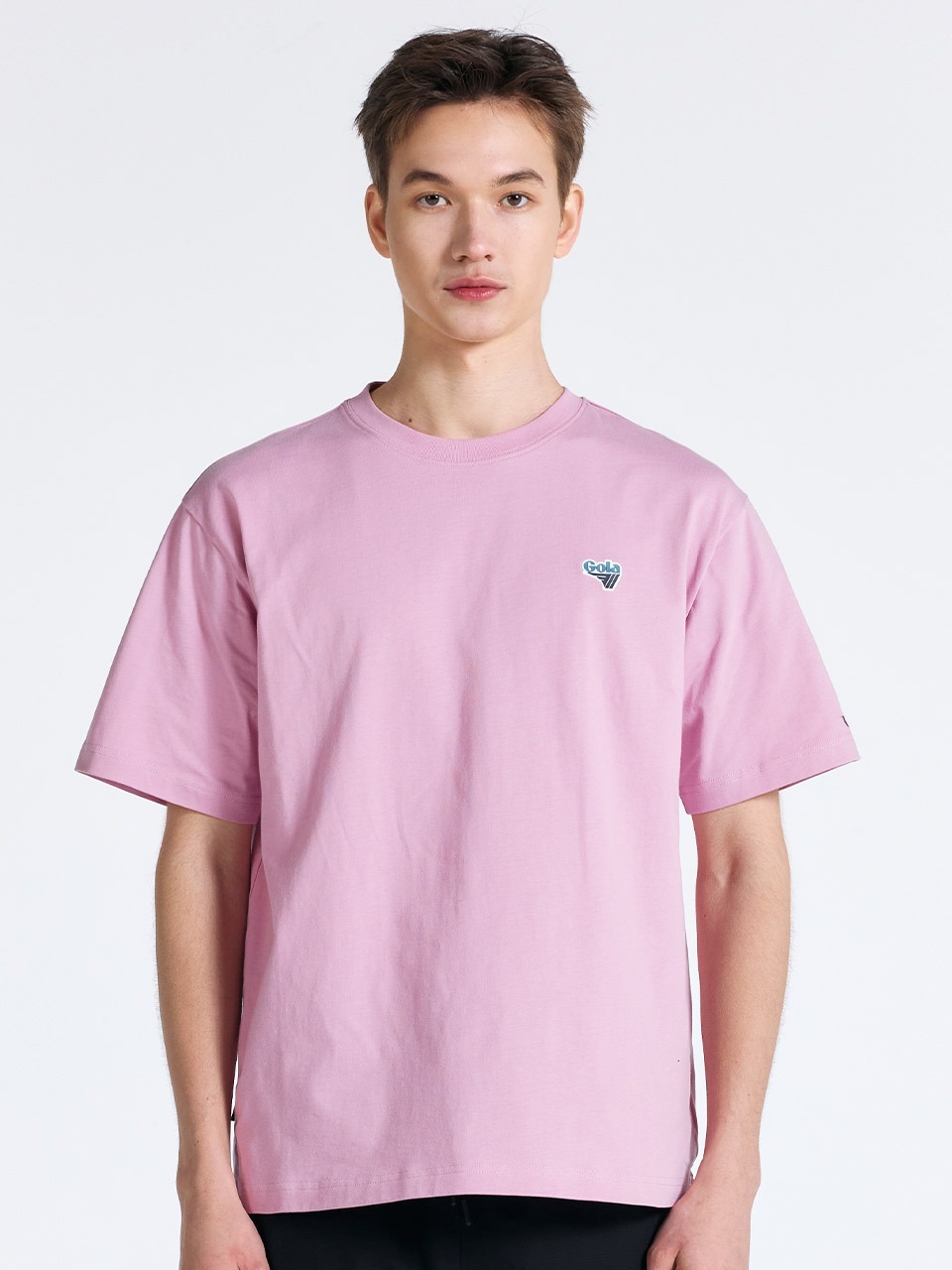 SMALL LOGO ESSENTIAL T-SHIRTS [INDIE PINK]